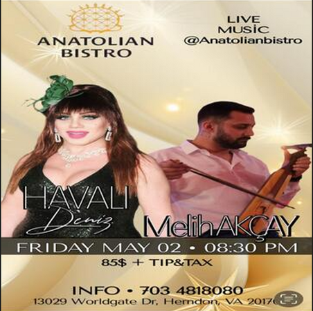 Anatolian Bistro - Canli Muzik